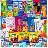 Vintage Candy Co. Deluxe Snack Box with granola bars for on-the-go energy