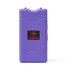 VIPERTEK VTS-880 in-hand display highlighting compact size and grip in purple.
