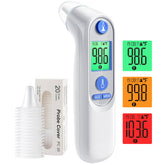 Viproud ear thermometer display shows quick readings in clear colors
