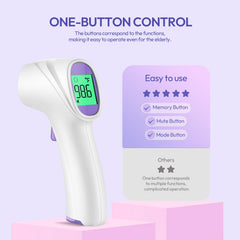 Viproud fever alarm colors indicate elevated temperature at a glance.