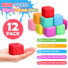VISCOO slow rise stress cube for handheld squeeze and anxiety relief
