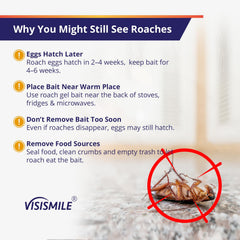 Visismile roach repellent shown in kitchen setting with easy placement