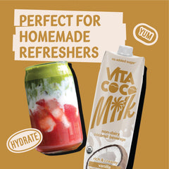 Vita Coco Vanilla Coconut Milk with cereal adds gentle flavor