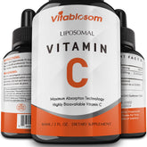 Vitablosom Liposomal Vitamin C bottle front for potential daily immune support.