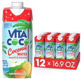 Vita Coco Peach & Mango coconut water bottle for on-the-go hydration
