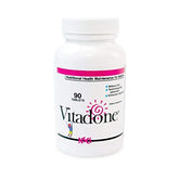 Vitadone multivitamin bottle front view promotes daily energy support