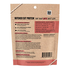 Vital Essentials bag front shows grain-free protein option for cats