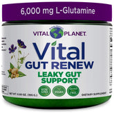 Vital Planet Vital Gut Renew bottle pour for quick mix and gut support