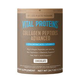 Vital Proteins Collagen Peptides Advanced bottle shown, supporting skin hydration and joint health.