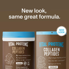 Vital Proteins collagen peptides shake in glass for easy daily hydration.