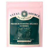 Vital Source Nutrition Vaginal Probiotic Gummies featuring pineapple pour to support daily balance.