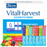 VitalHarvest Lemon Lime electrolyte packet for fast hydration during workouts