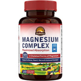 VITALITOWN Magnesium Complex bottle front for daily wellness and trust