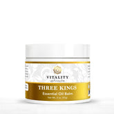 Vitality Three Kings Balm jar close-up showing rich moisture for dry skin