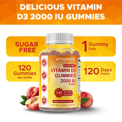Vitamatic gluten free non GMO ingredients display communicates clean label choice