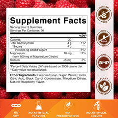 Vitamatic magnesium gummies bottle pour for on-the-go support