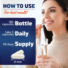 Capsules close-up revealing vegetarian formulation from Vitamatic Magnesium Taurate.