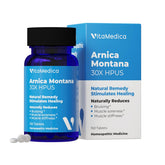VitaMedica Arnica Montana 30X tablets front view for gentle pain support