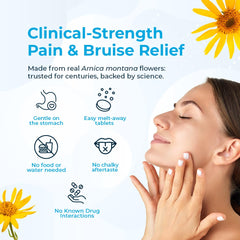 VitaMedica Arnica Montana tablets dissolving quickly after contact with water