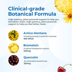 VitaMedica Quercetin with Bromelain bottle highlighting combined formula.