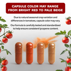 VitaUp tomato powder image highlighting 30 mg lycopene per serving.