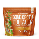 Vitauthority bone broth collagen powder ready to mix for a protein-packed boost.