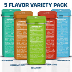 Viter Energy 40mg caffeine mint in front of tin for quick energy