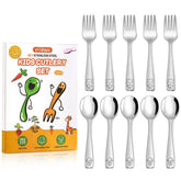 VITEVER 10-piece toddler utensils set in a gift-ready box for everyday meals.