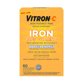 Vitron-C bottle front for easy daily supplementation with branding