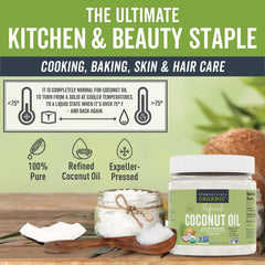 Viva Naturals coconut oil for skin moisturizes and leaves skin soft.