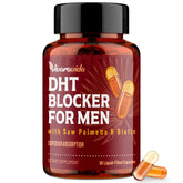 Vivaravida DHT Blocker bottle ready for daily use in hair health routine.