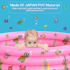 VIVI MAO pool measures 48 inches in diameter for roomy splash space