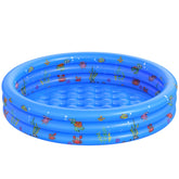 VIVI MAO Garden Round Pool outer view shows sturdy material for lasting family fun.
