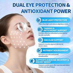 VivoNu astaxanthin 24mg softgels close-up highlighting antioxidant-rich formula