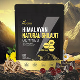 VivoNu Pure Himalayan Shilajit Gummies packaging for daily vitality