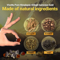 Individually wrapped VivoNu gummies for travel convenience.