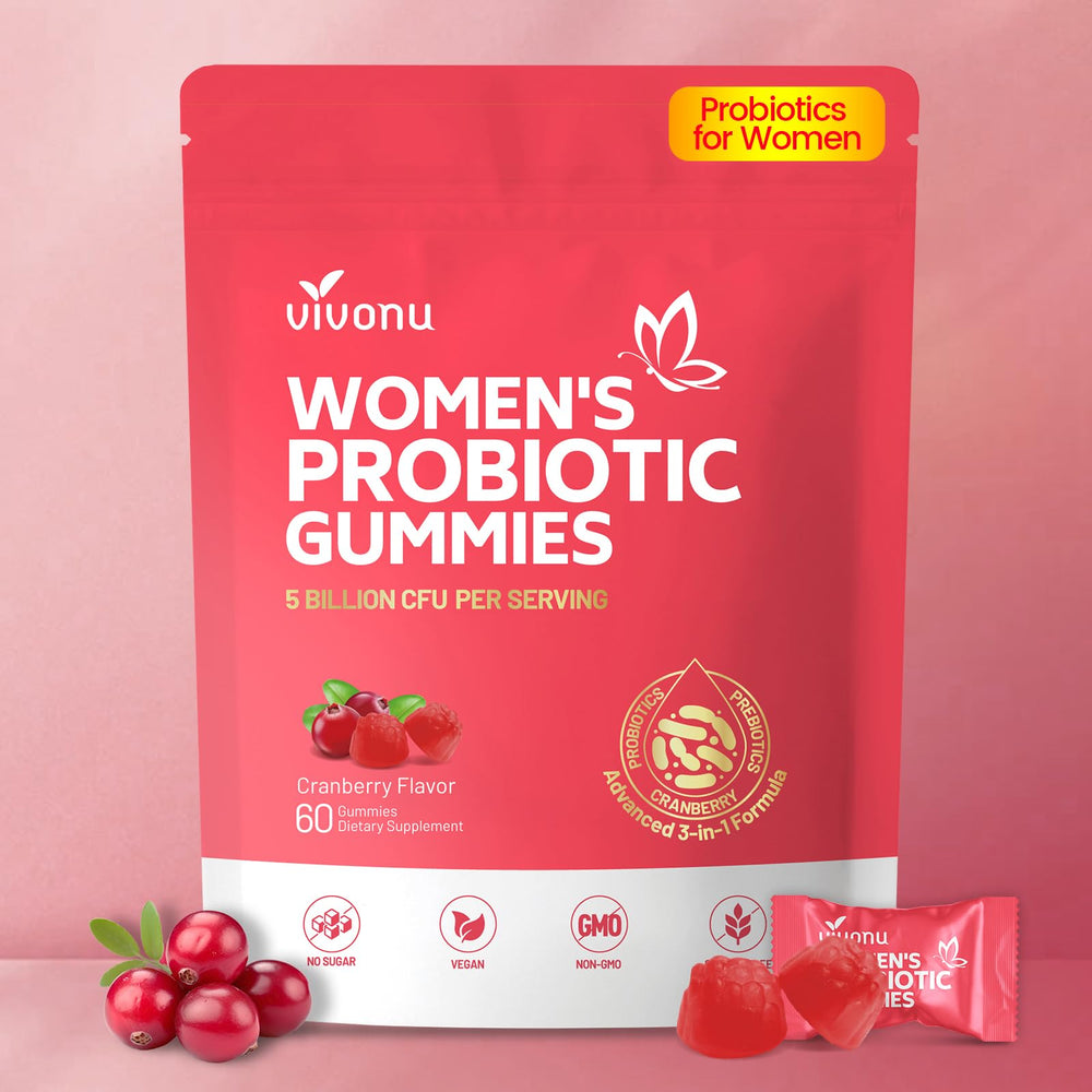 VivoNu Viginal Probiotics bottle for daily feminine balance support.
