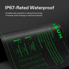 VIVOSUN IP67 waterproof heat mat surface easy to clean