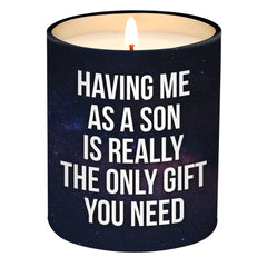VIWIX lemongrass candle in a gift-ready box boosts cozy holiday moments.