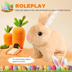 Vizela Bunby soft plush skin provides safe, cuddly texture.