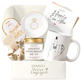 VKTASIMK engagement mug and jewelry dish for romantic, organized mornings.