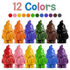 VKTEN chunky toddler crayons are easy to grip, encouraging longer coloring sessions for ages 3+.