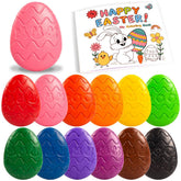 VKTEN egg-shaped toddler crayons designed for tiny hands and easy color exploration