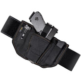 VN SH Belly Band Holster worn inside the waistband for discreet concealment and quick access.