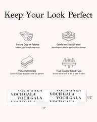 VOCH GALA low residue removal from everyday fabrics.