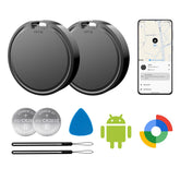 Vodyfu Air Tags for Android 2-pack front view illustrates compact design for everyday items