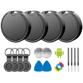 Vodyfu Air Tags Android 4-pack compact trackers for quick item recovery.