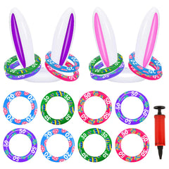 Voiiake inflatable Easter bunny ears for family fun and festive photos.