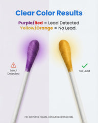 Voltrish lead test kit swabs packaged for quick at-home checks