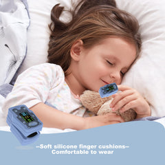 VOLUETH oximeter provides fast readings for on-the-go monitoring.